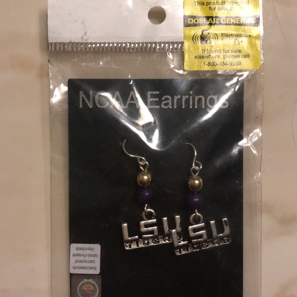 LSU earrings - Picture 2 of 2